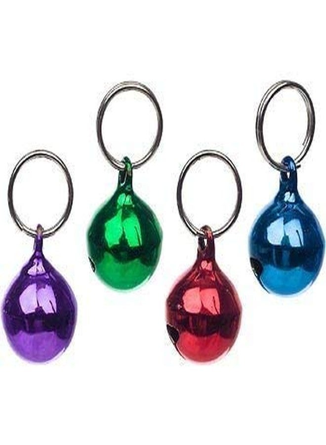 D&C PAWS مجموعة من 8 قطع من تعليقات طوق الكلاب D&C PAWS Bell متعددة الألوان - Image 3